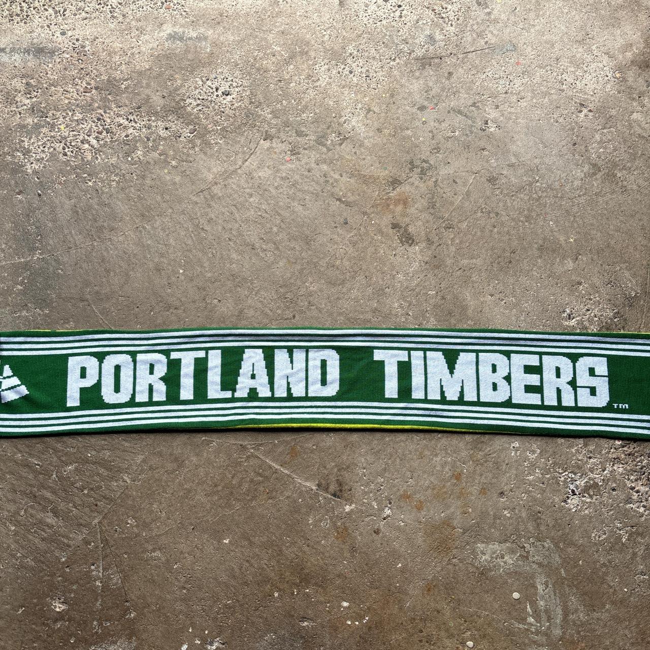 00s Adidas Green Portland Timbers scarf