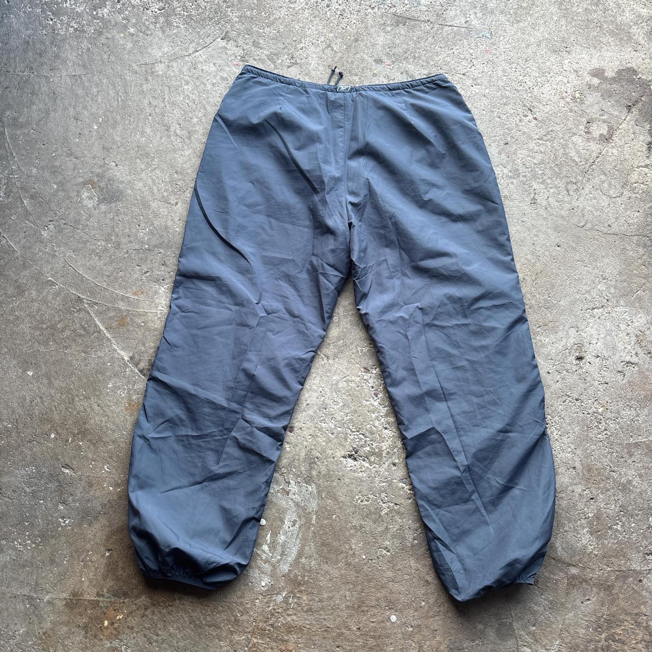 Reebok Grey Tracksuit Bottoms with great technical detailing