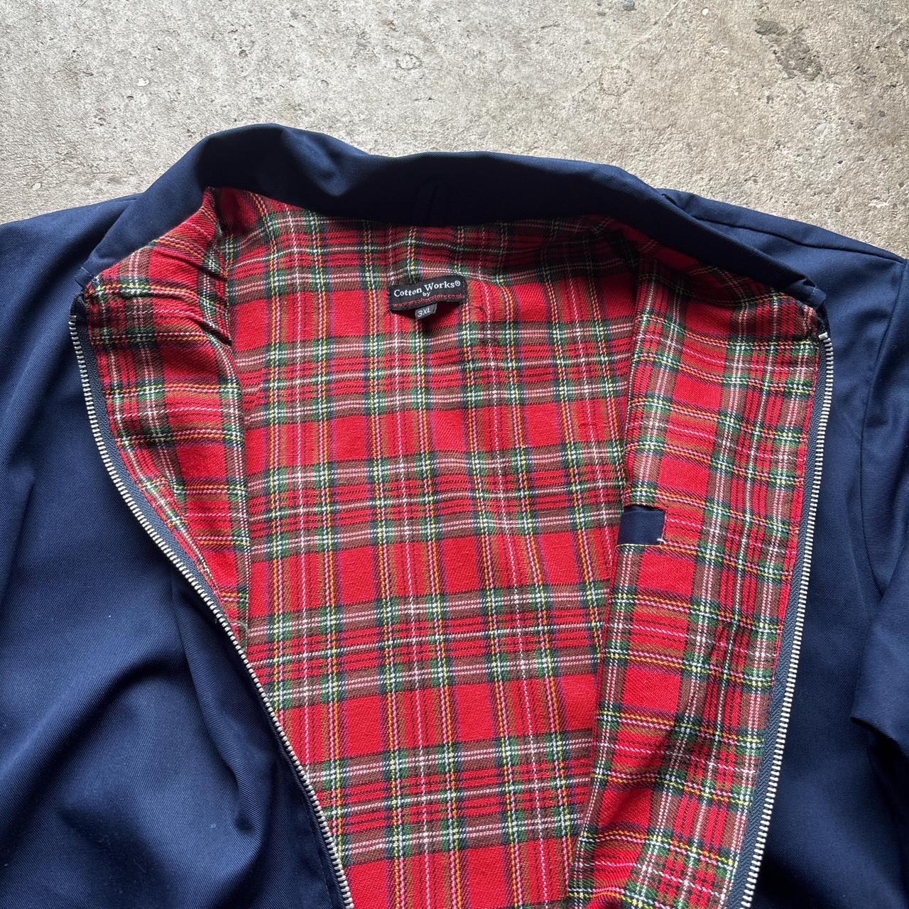 Vintage Navy Harrington Jacket - XXXL