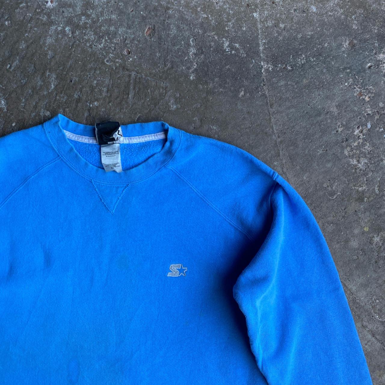 Blue Starter Embroidered Crewneck Sweatshirt - 16/18 (women’s)