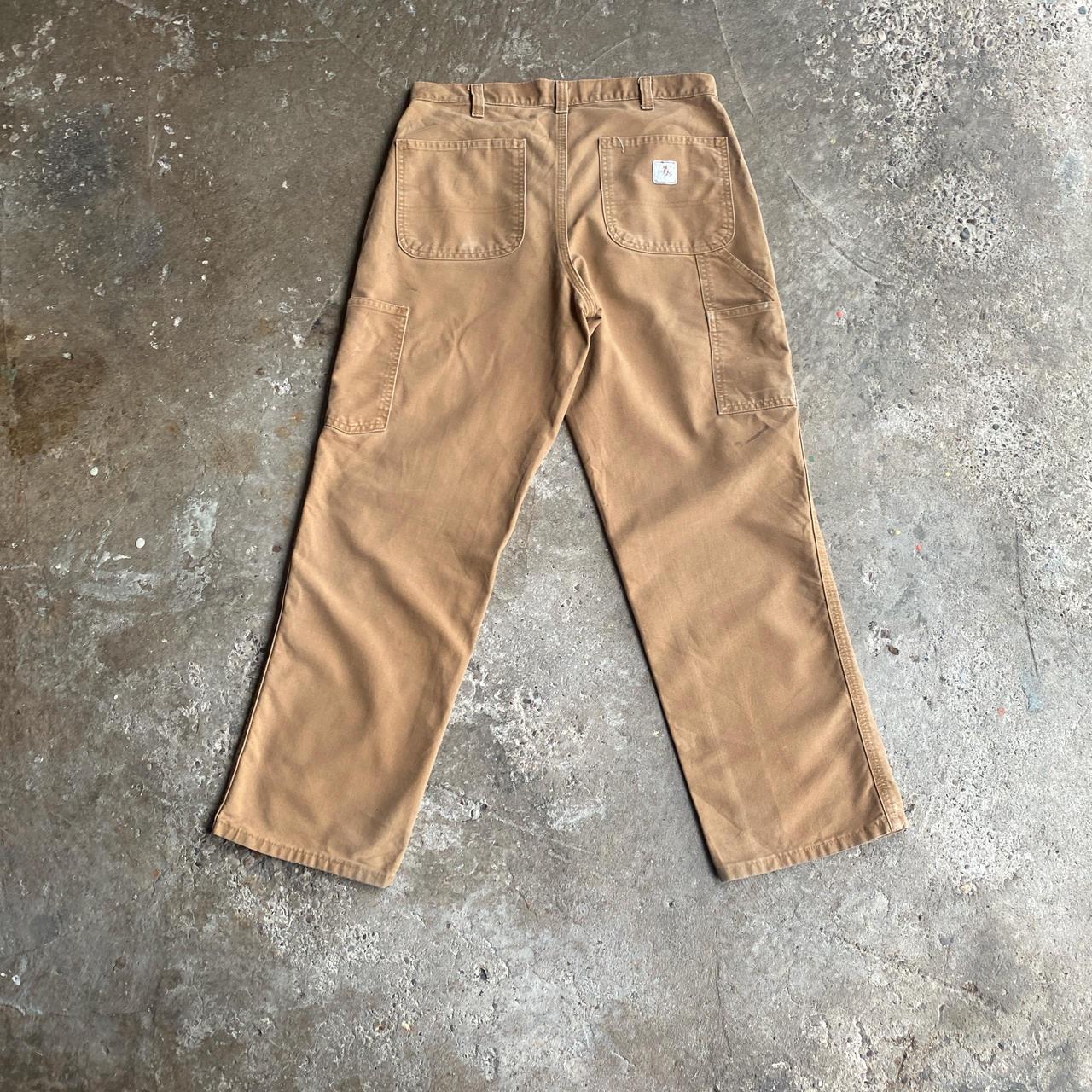 Tan Carhartt Workwear Carpenter Pants - W32