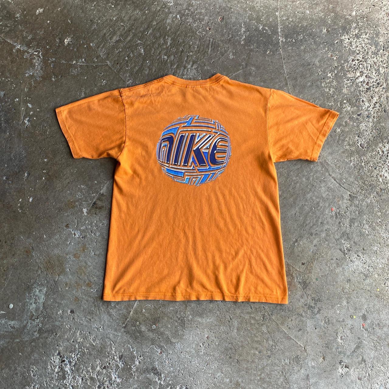 Orange Nike Graphic T-Shirt - L (women’s)