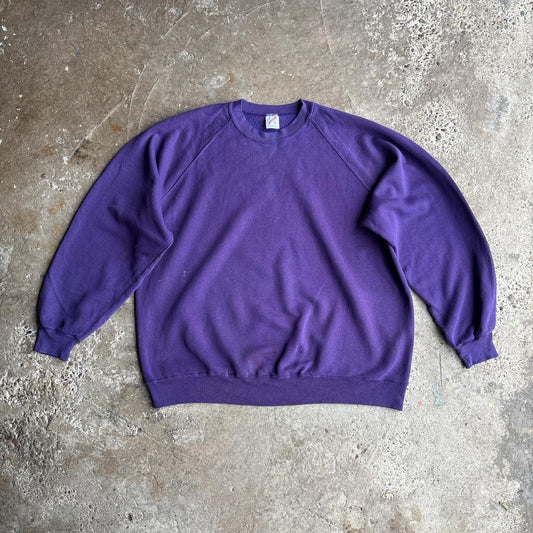 Vintage Purple Jerzees Sweatshirt - 2XL
