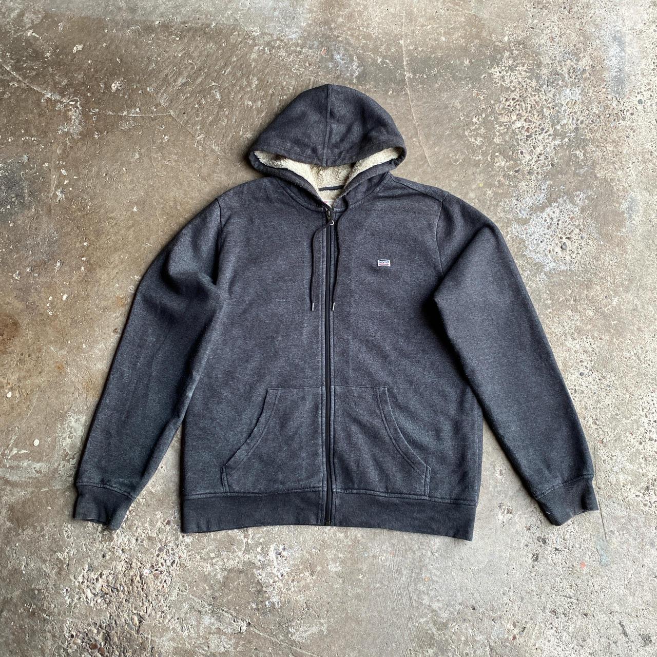 Grey Levi’s Full Zip Hoodie - L