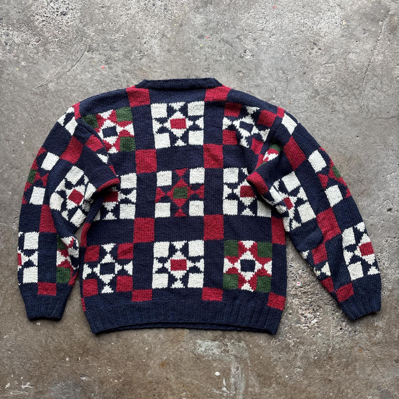 Vintage navy Tommy Hilfiger knitted jumper