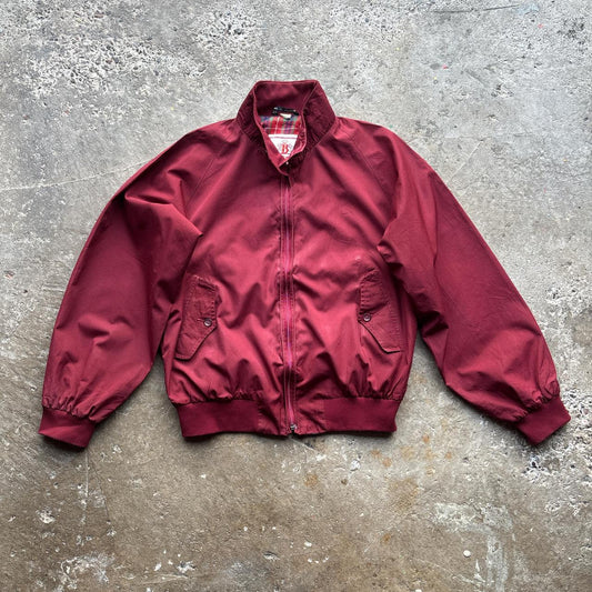 Vintage Burgundy Baracuta Harrington Jacket - L