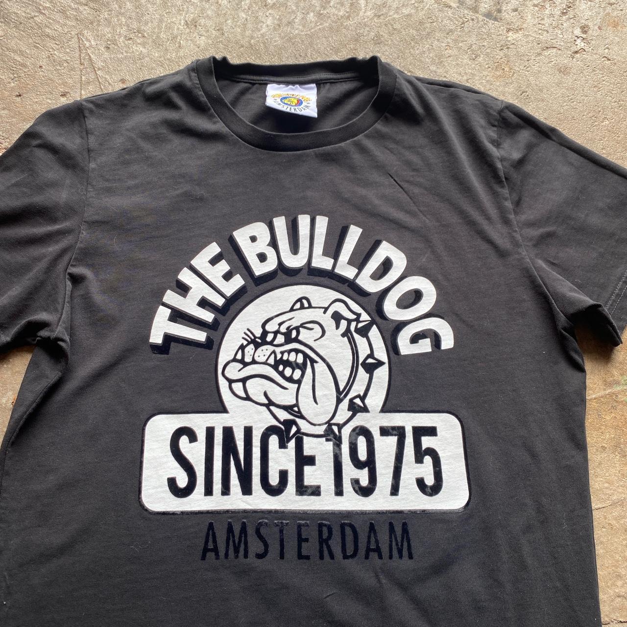 Black The Bulldog Amsterdam t-shirt
