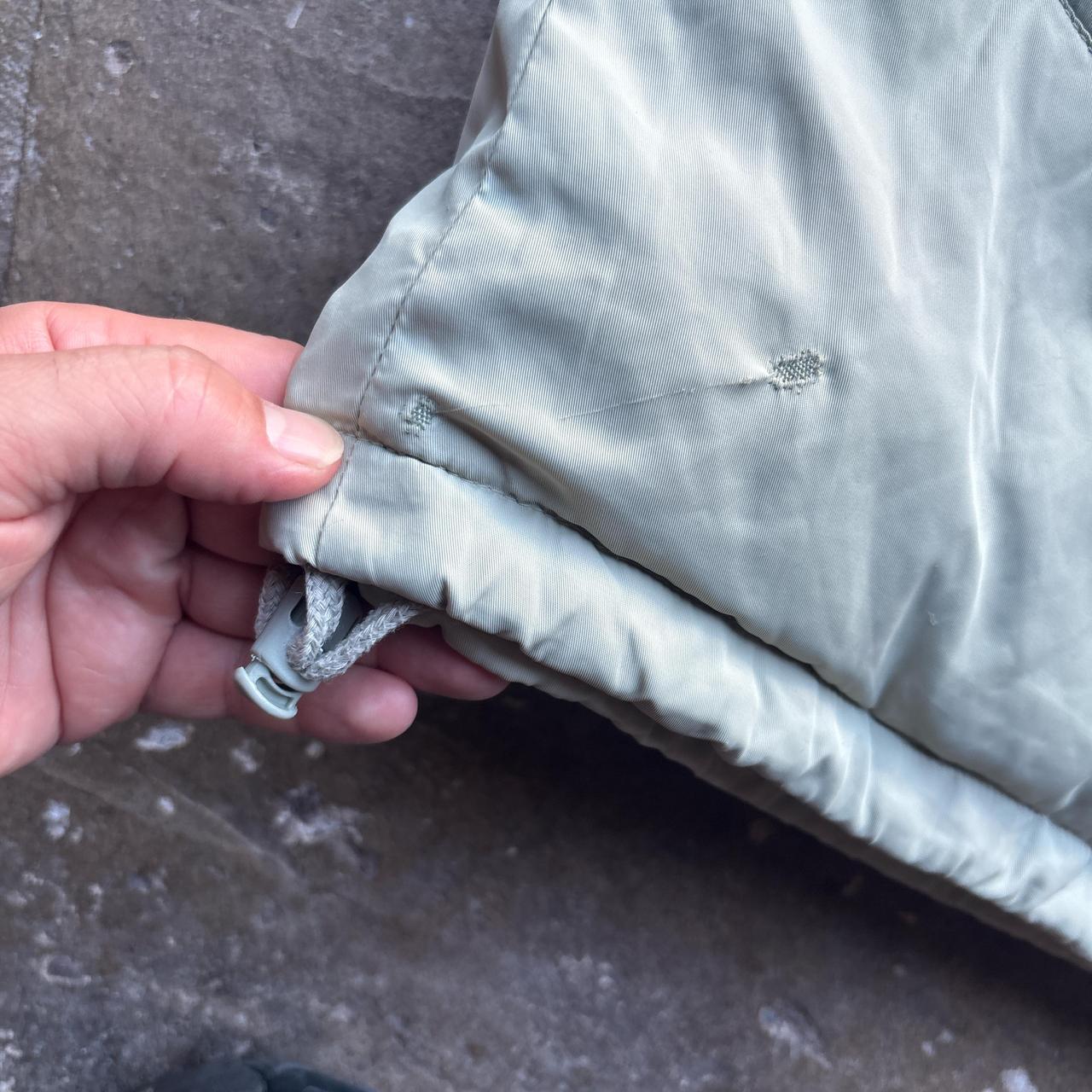 00s Cream Adidas puffer jacket - XL