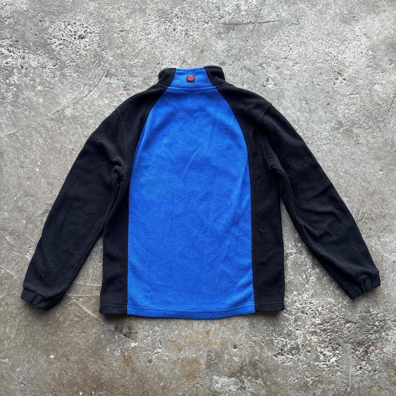 Blue and black Airwalk Zip-up fleece