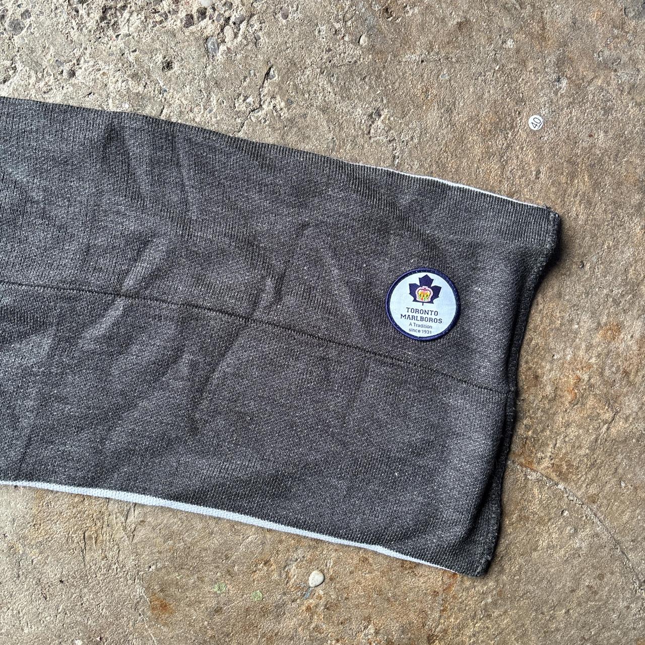 Blue and white Toronto Marlboros scarf