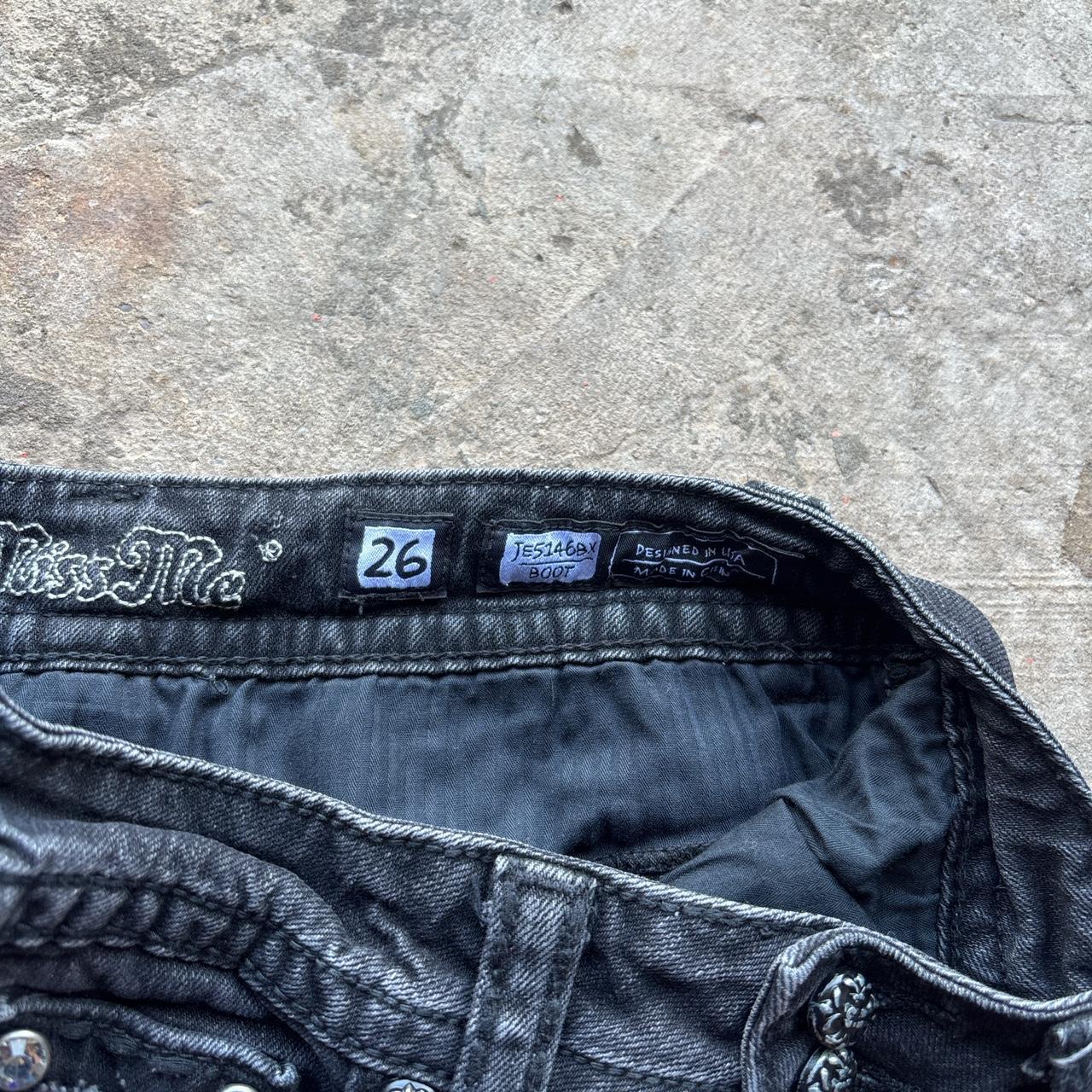 Black Miss Me denim shorts