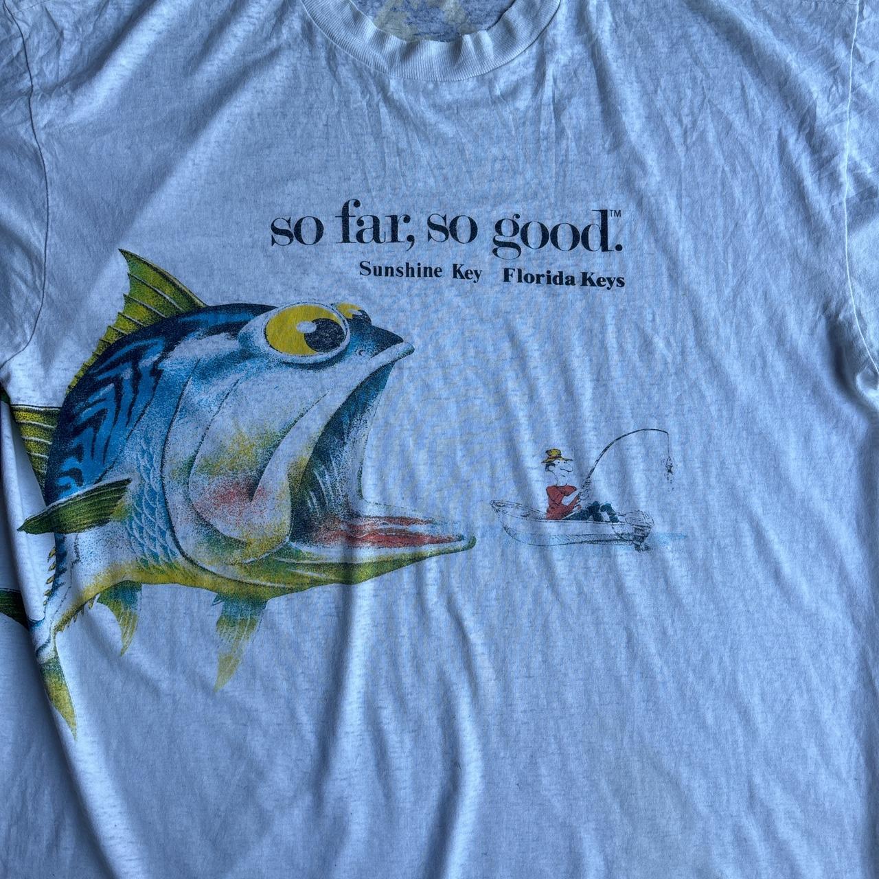 White Single Stitch Vintage Graphic T-Shirt