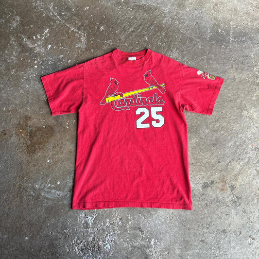 1998 St Louis Cardinals Red ‘McGwire’ MLB Baseball T-Shirt