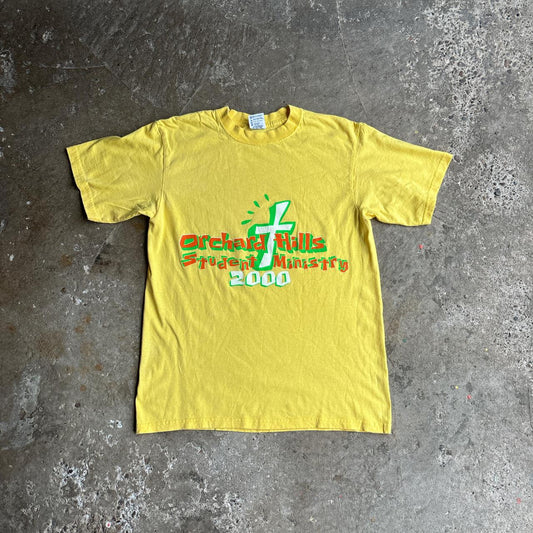 Vintage 2000 Yellow Graphic T-Shirt