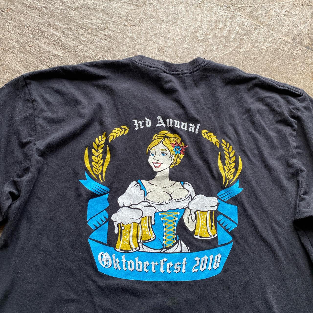 Black Octoberfest graphic tee - XL