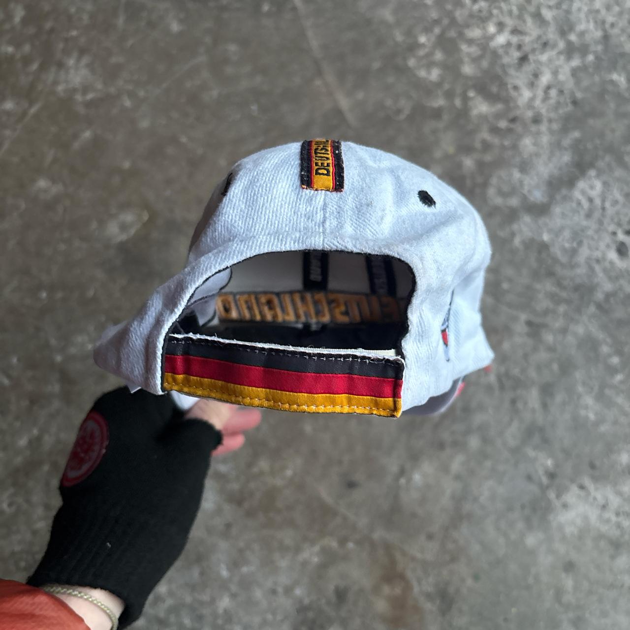 White ‘Deutschland’ Cap- (One size)