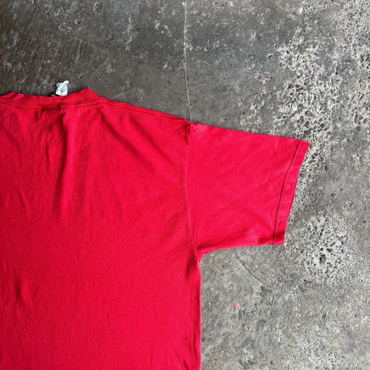 Red Mickey Mouse Vintage Graphic T-Shirt