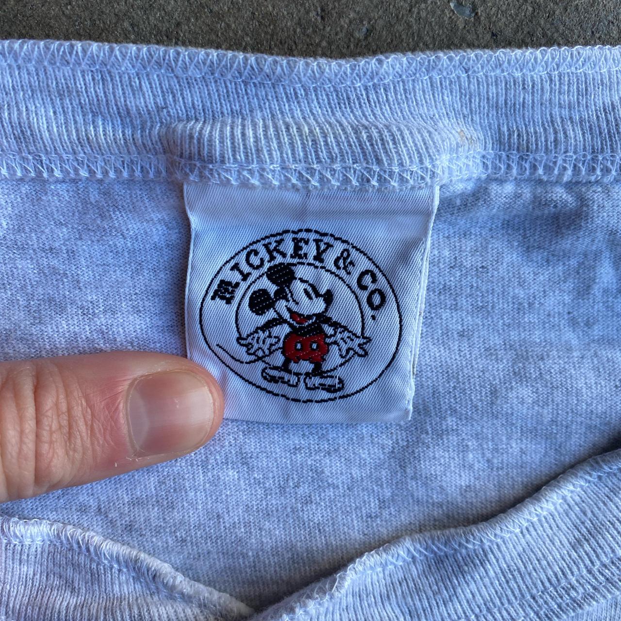 Vintage ‘90s Grey Disney All Stars Button Up T-Shirt - XL