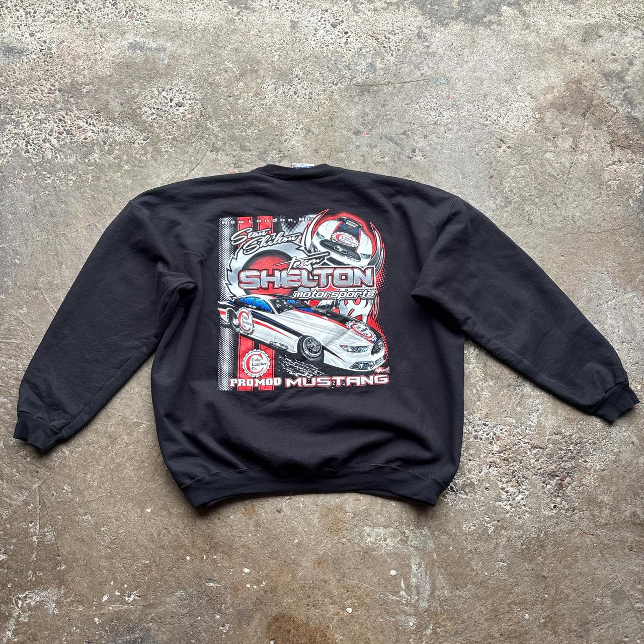 Black Hanes Team Shelton Sweatshirt - XL