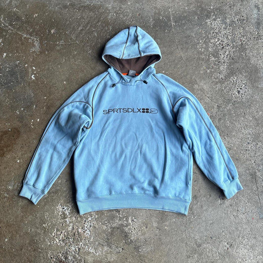 Light Blue Vintage Nike SPRTSDLX Hoodie