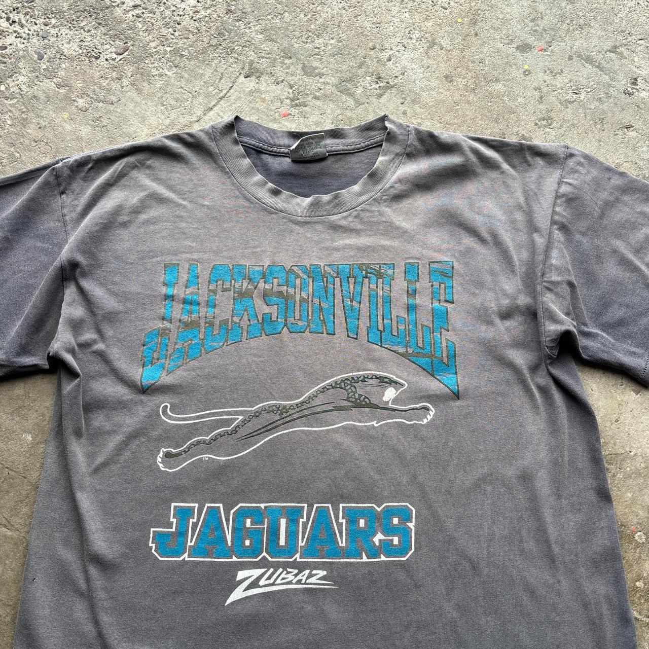 Vintage Grey Jacksonville Jaguars Zumbaz graphic tee - L