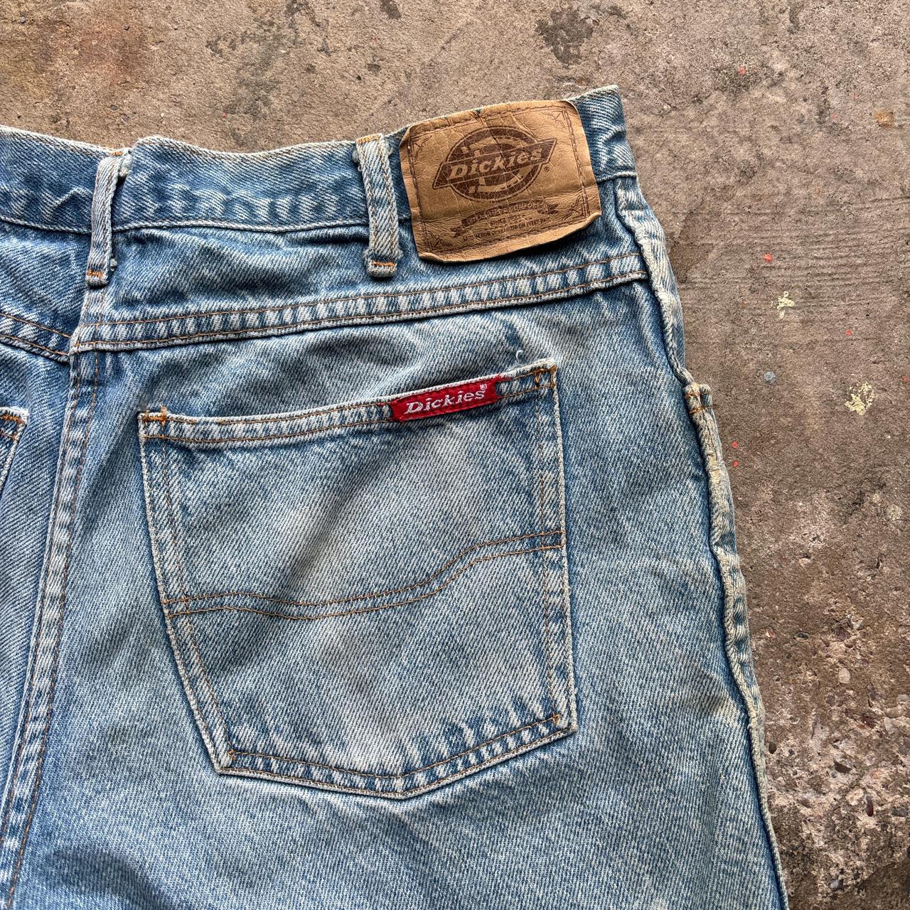 Blue denim dickies shorts
