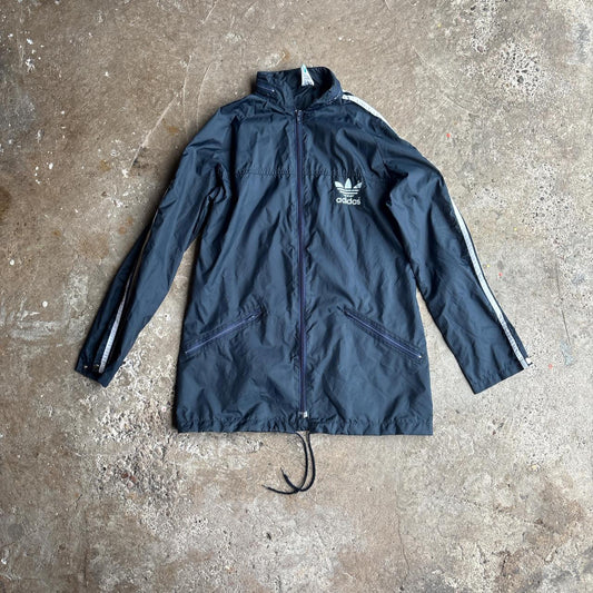 Navy Blue Adidas Windbreaker - 12 (women’s)