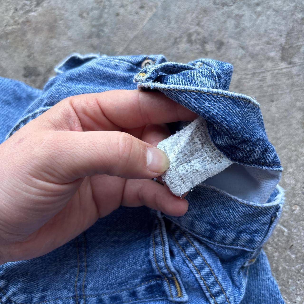 Vintage Blue denim Lee shorts