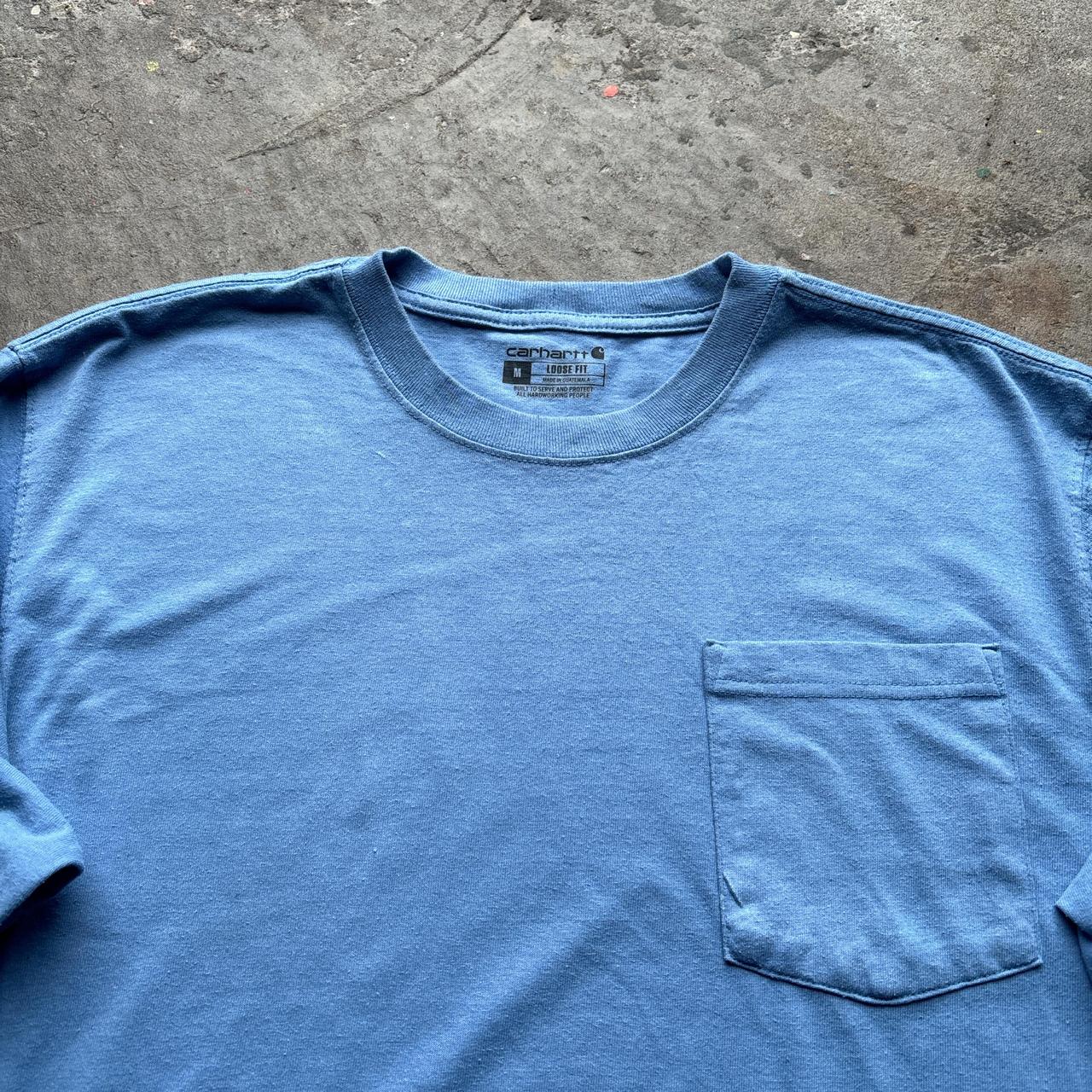 Blue Carhartt long-sleeve top - M