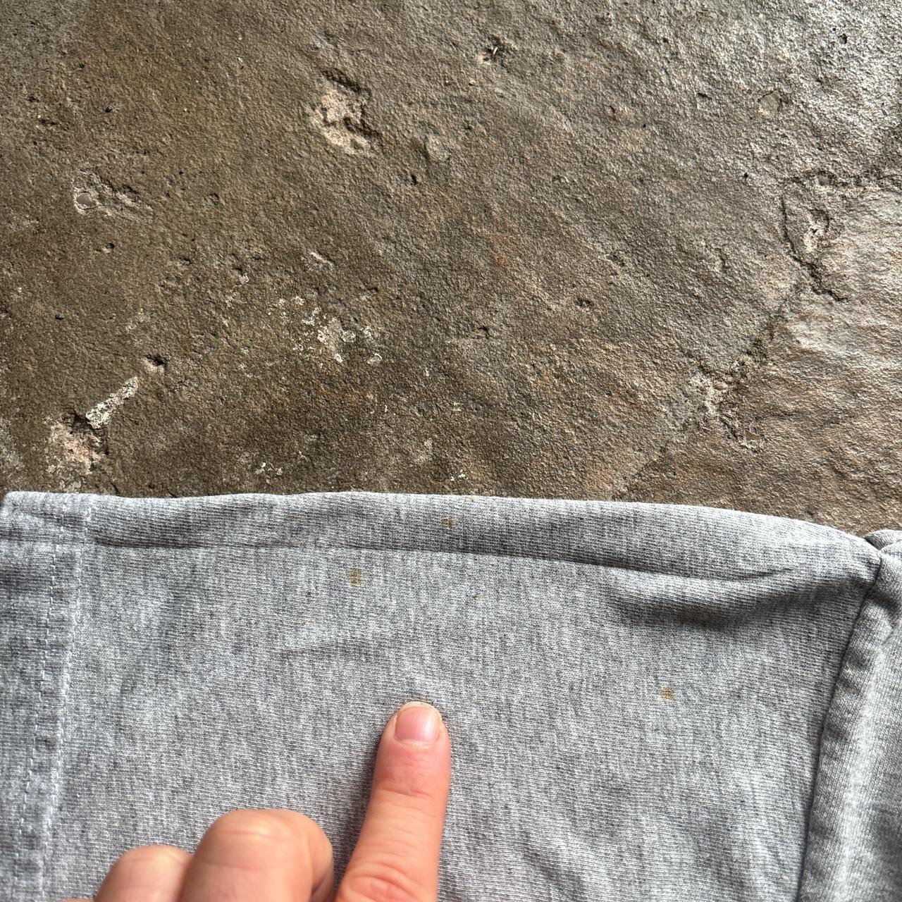 00s Grey Adidas graphic  t-shirt - M