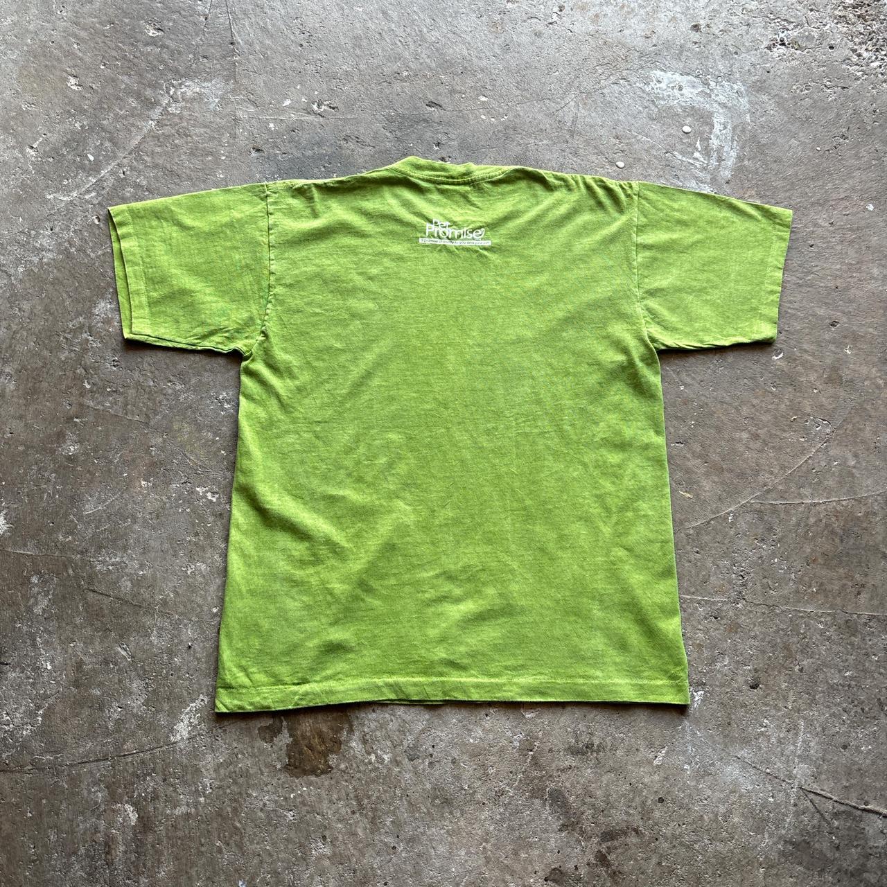 Vintage Green Single Stitch Pop Art Graphic T-Shirt