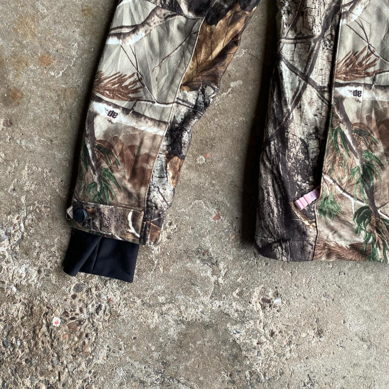 Real Tree Hooded Full-Zip Jacket- S