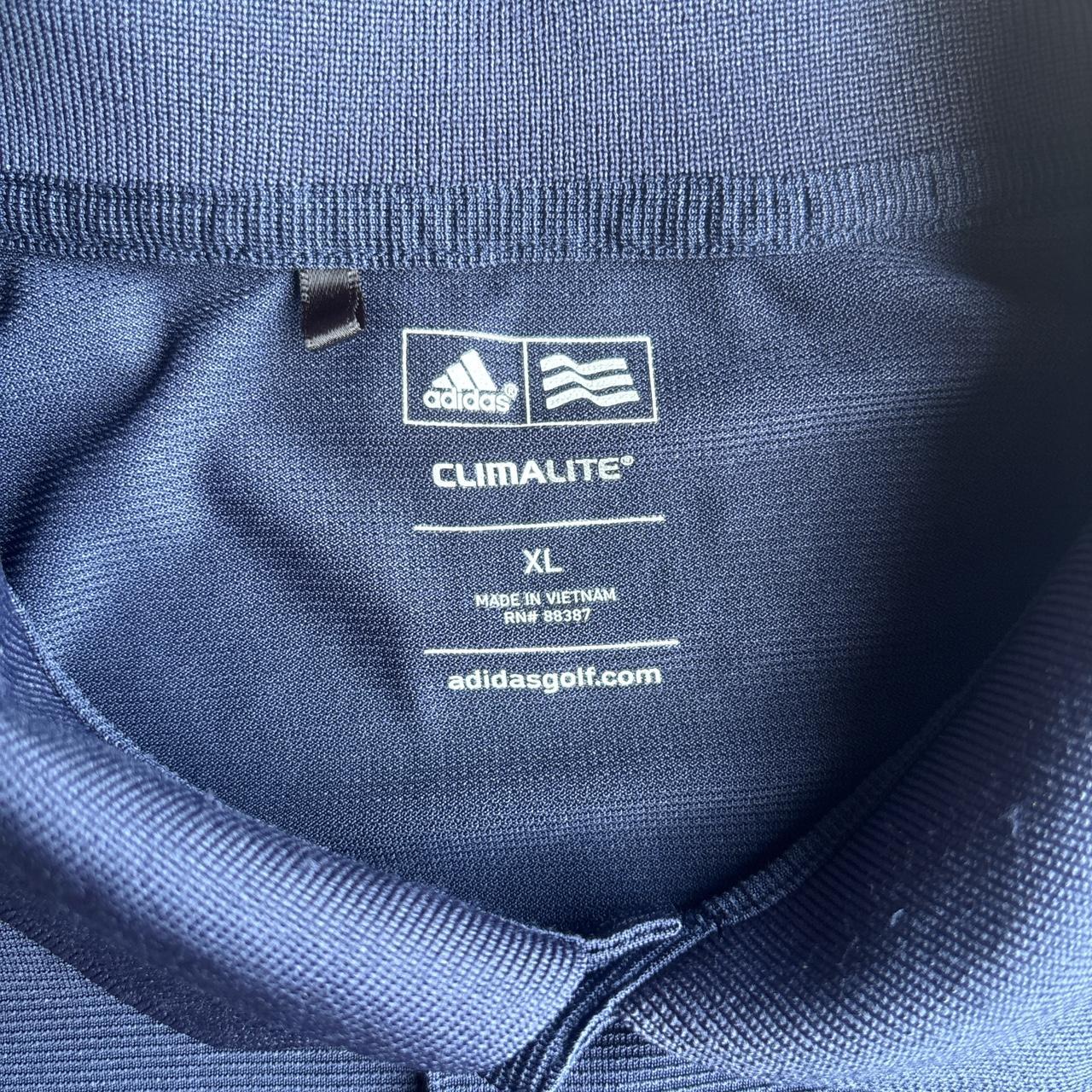 Navy Adidas BMW Golf Championship Polo Shirt