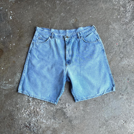 Light Blue Denim Wrangler Jean Shorts