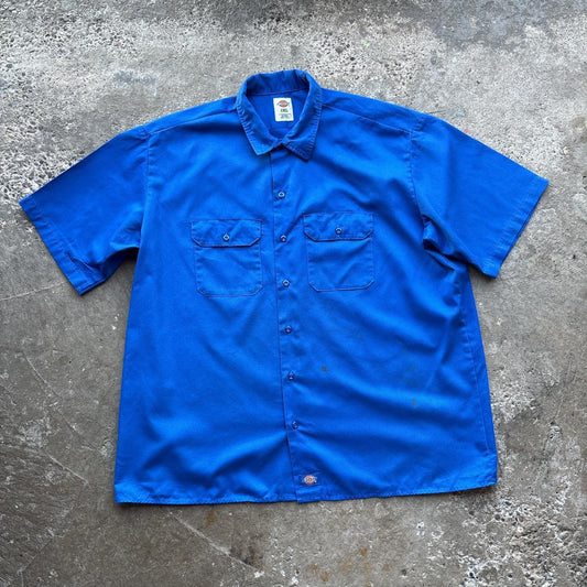 Blue Dickies short sleeved shirt