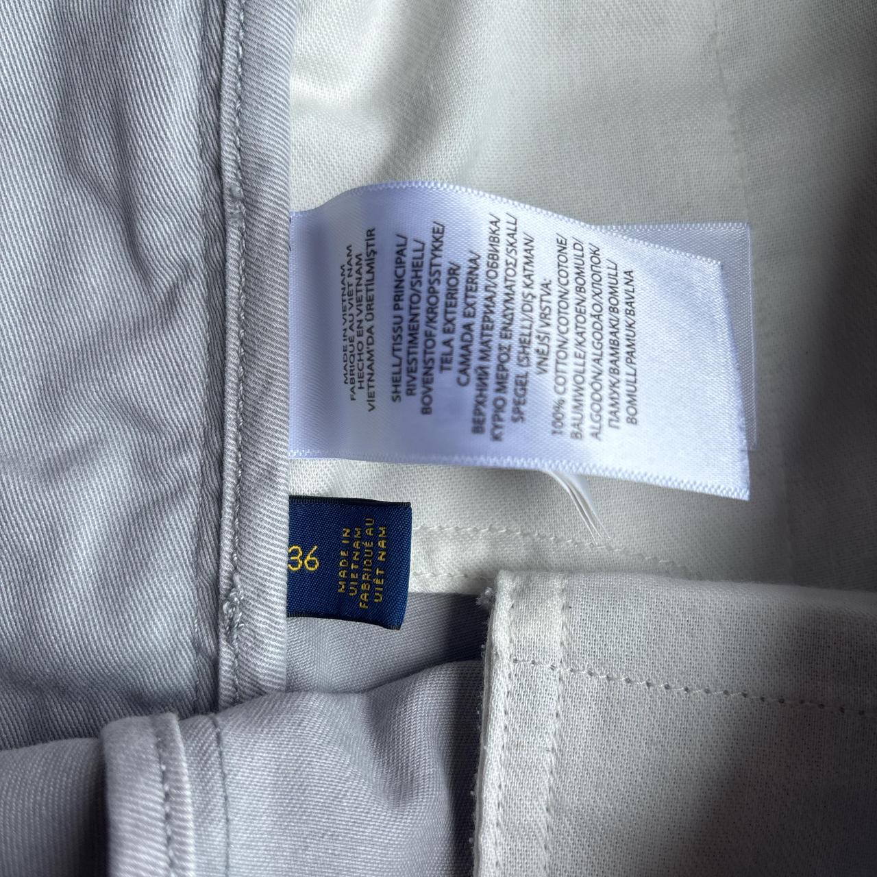 Light Grey Polo Ralph Lauren Chino Shorts - W36