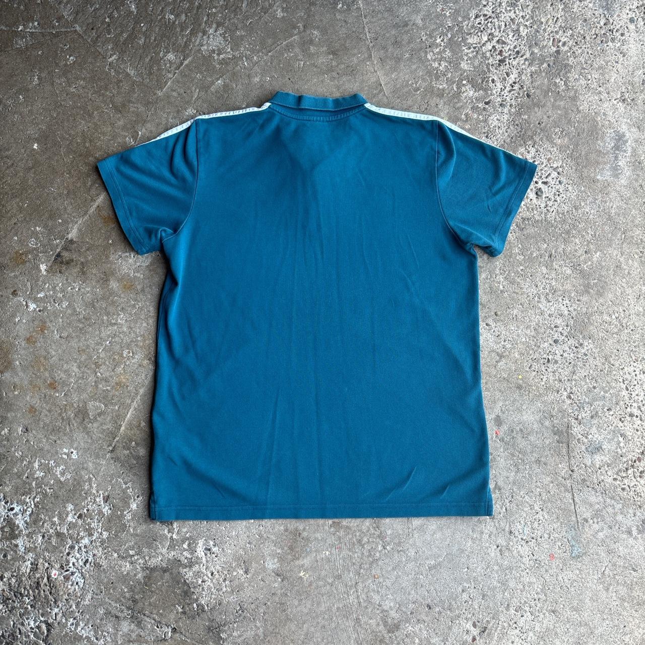 Teal 2018/19 Real Madrid Adidas Polo Shirt