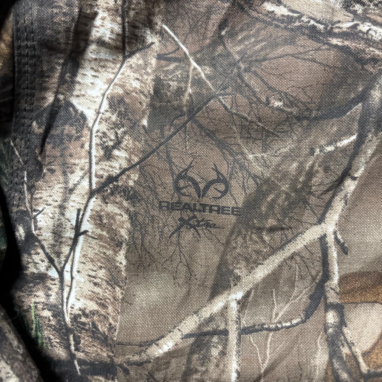 Realtree Print Full Zip Hooded Workwear Jacket - L