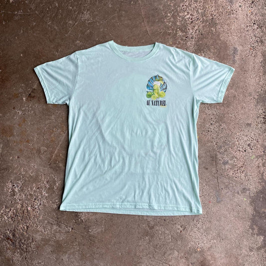 Blue Graphic Bar T-Shirt - 2XL