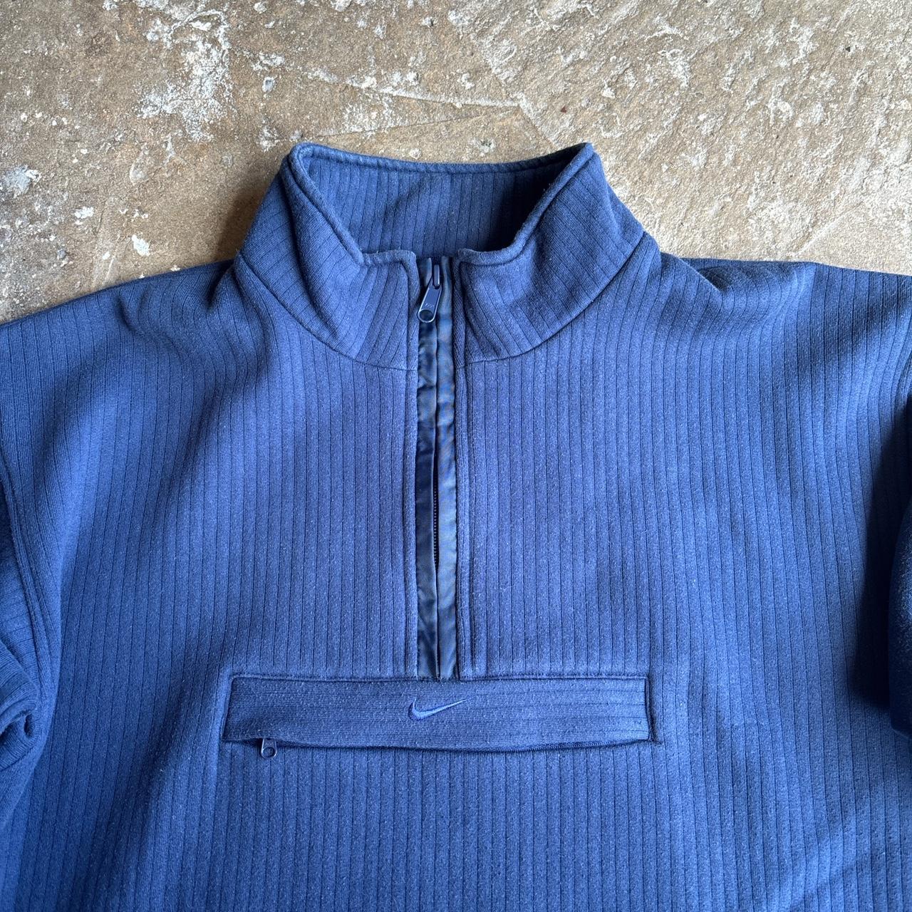 90s Navy Nike 1/4 zip sweatshirt
