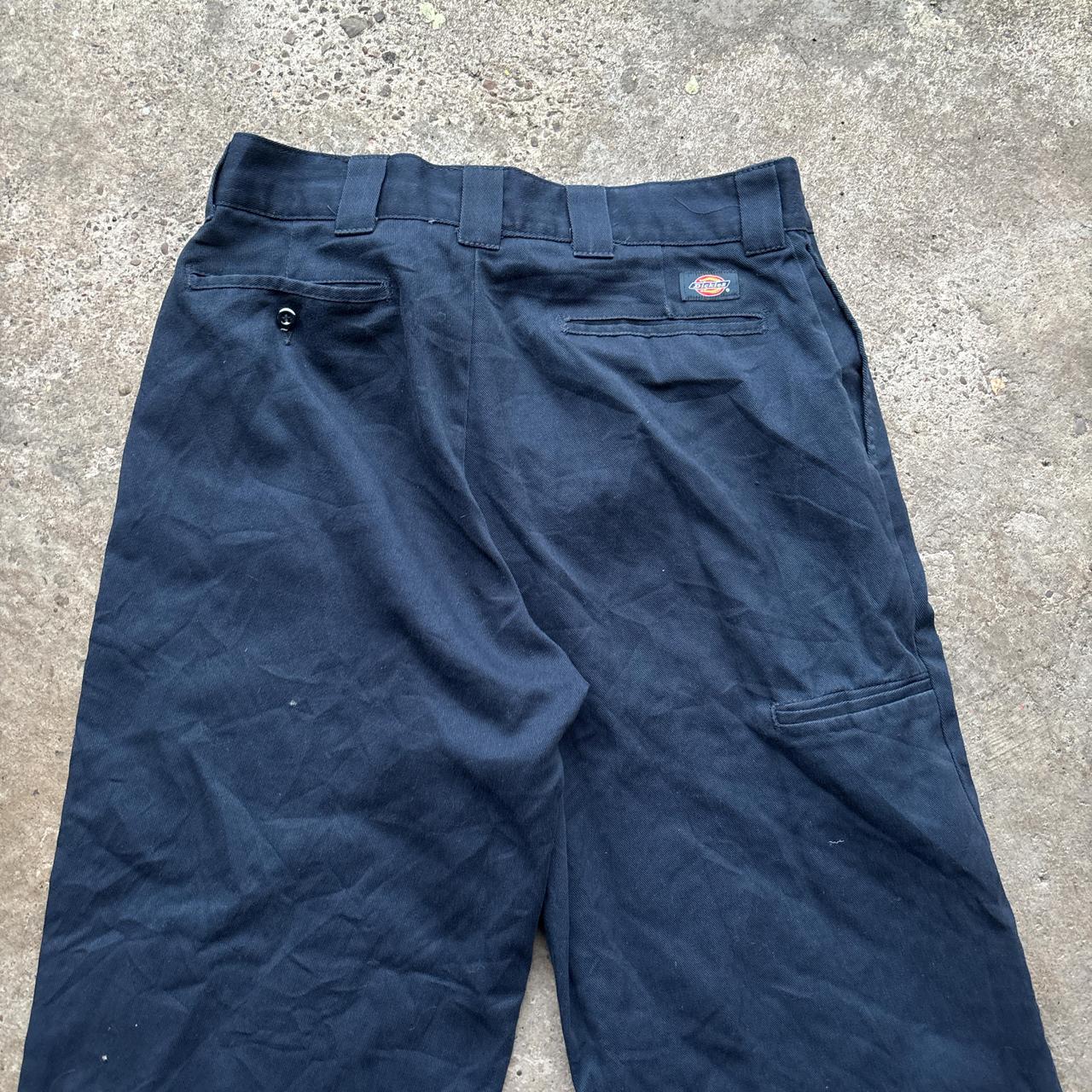 Navy Dickies workwear trousers