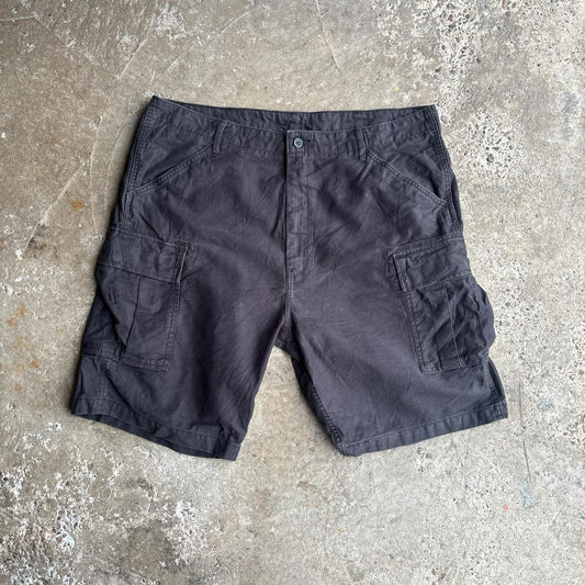 Black Cotton Levi’s Cargo Shorts