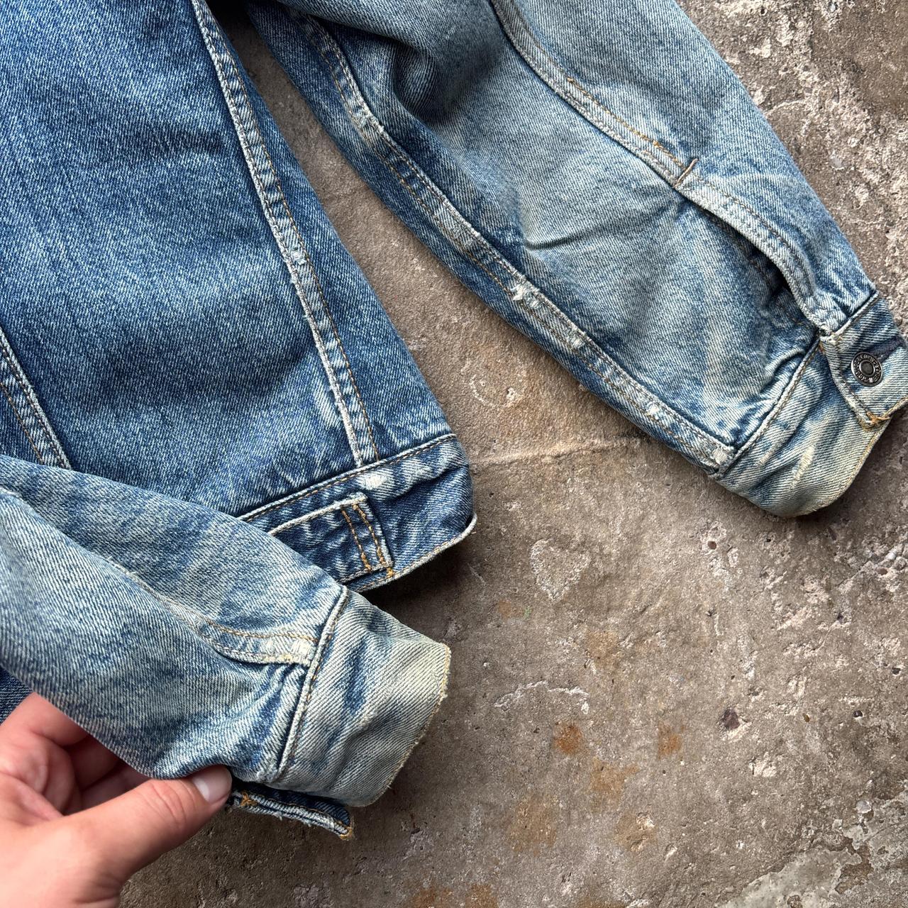Blue Levi’s 70598 jacket with Sherpa lining - S