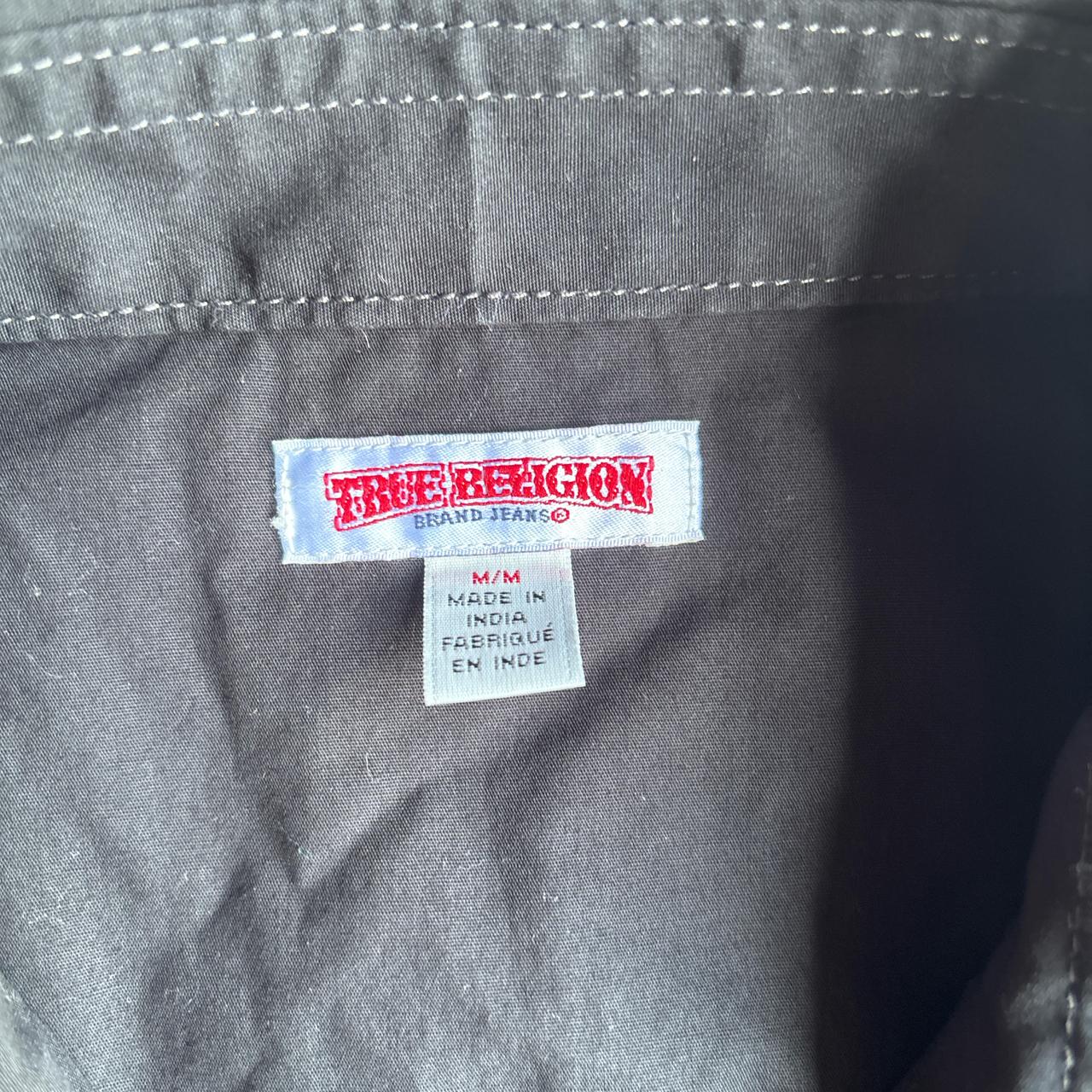 Vintage Black True Religion Short Sleeve Shirt