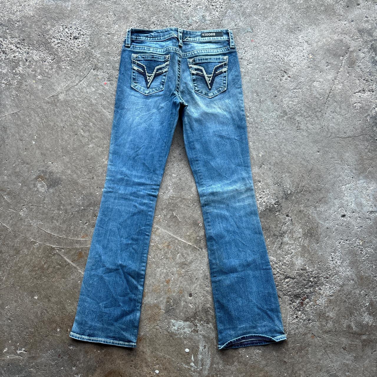 Y2K blue Vigoss bootcut jeans