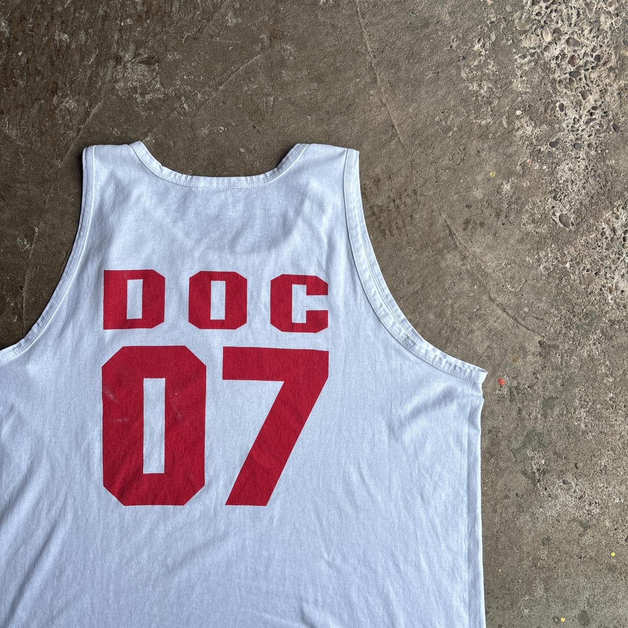 White USA Graphic ‘Doc’ Vest