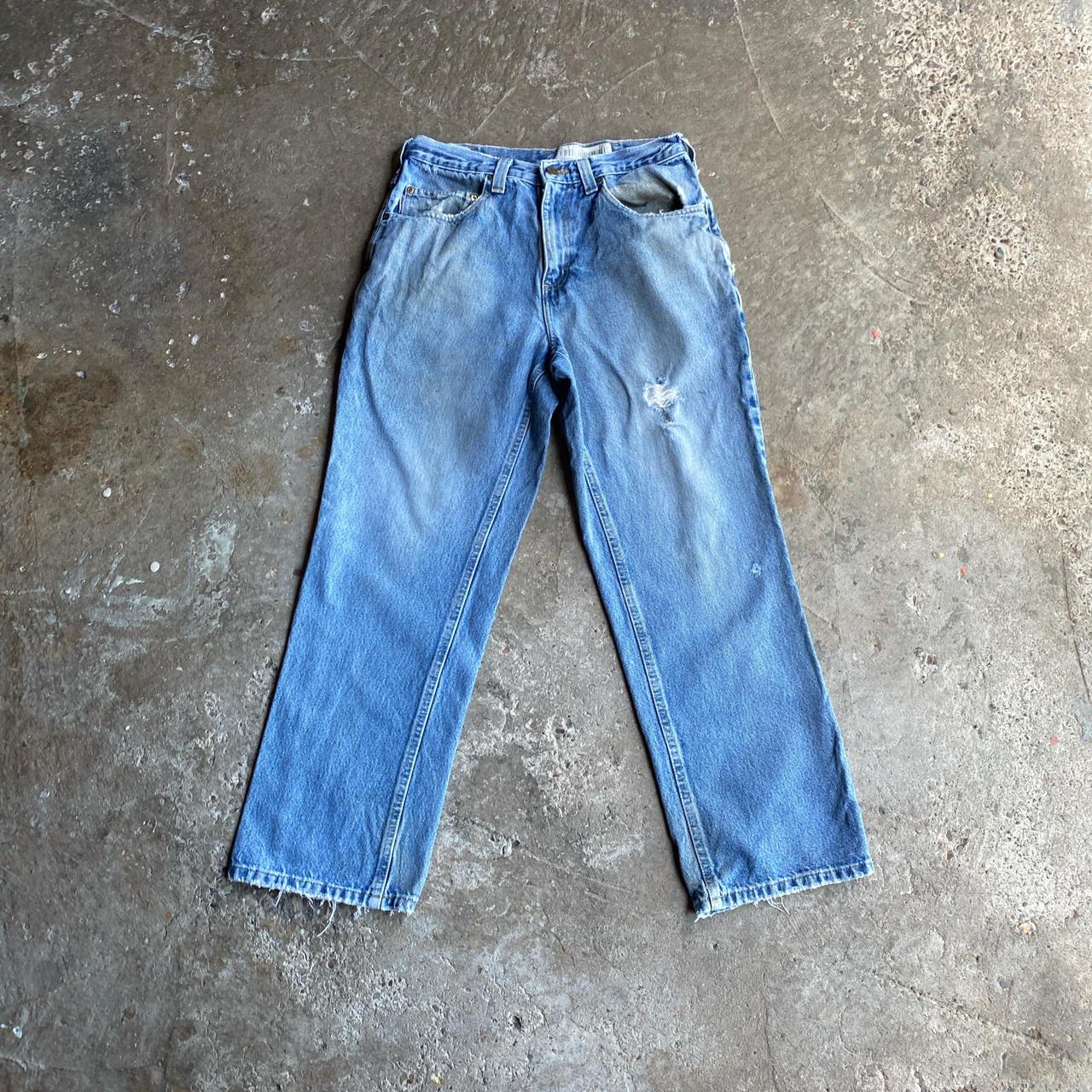 Blue Denim Carhartt Jeans - W30" (women’s)