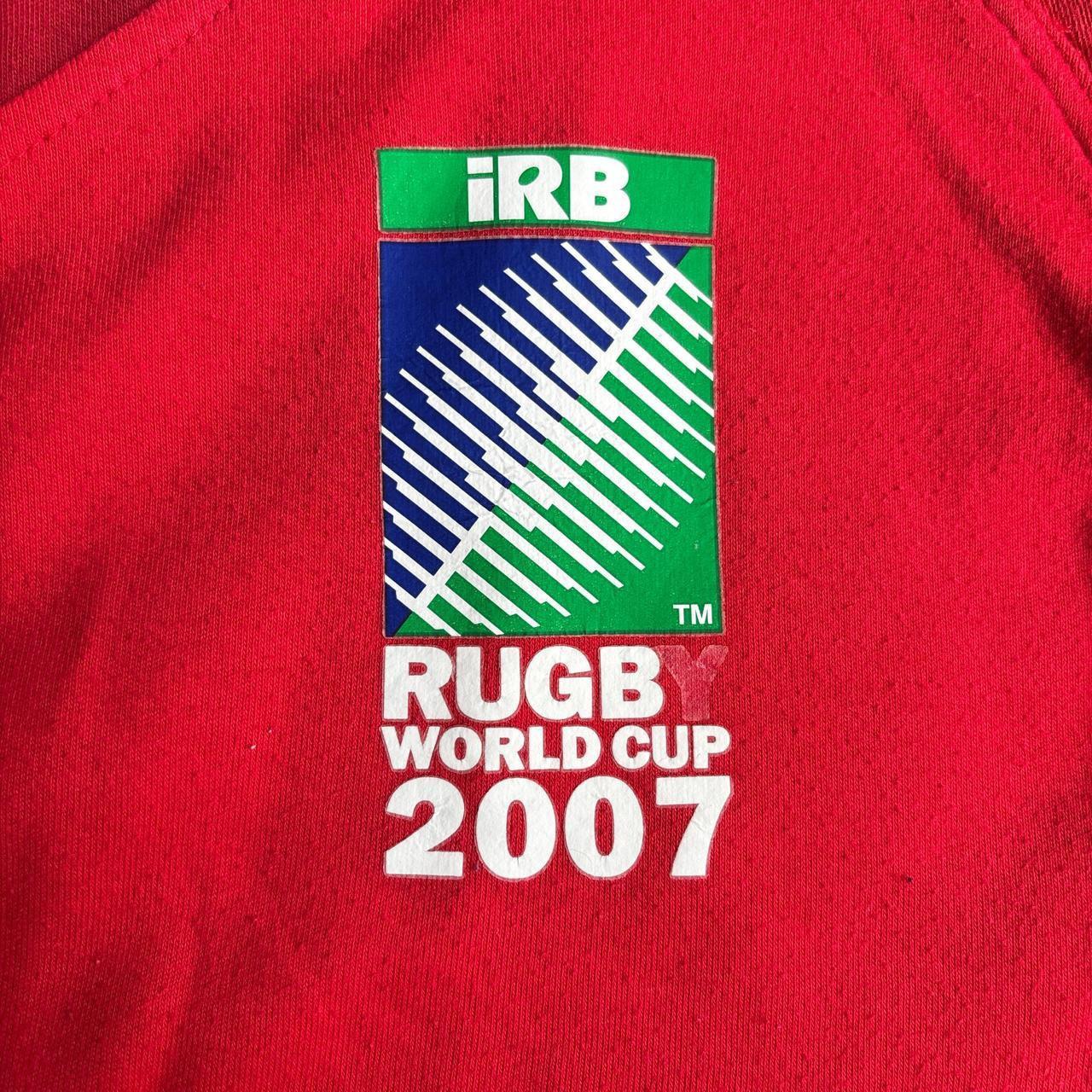 Red Reebok Wales Rugby Shirt 2007