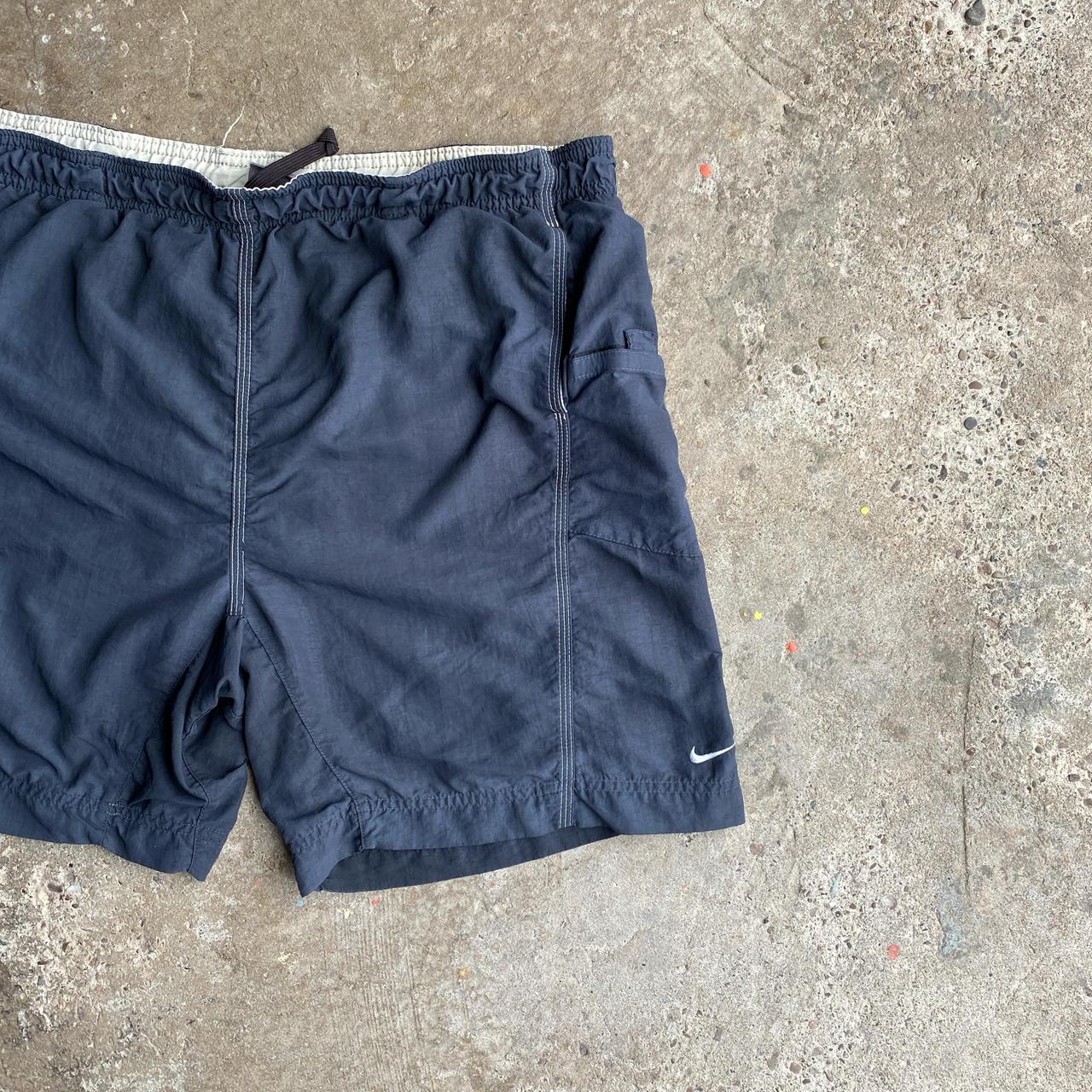 Vintage Grey Nike Swimming Shorts - L