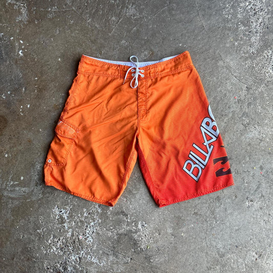 Orange Billabong Board Shorts/Swimming Trunks
